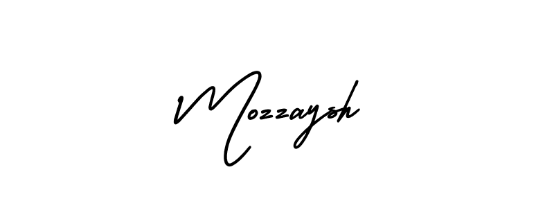 How to make Mozzaysh signature? AmerikaSignatureDemo-Regular is a professional autograph style. Create handwritten signature for Mozzaysh name. Mozzaysh signature style 3 images and pictures png