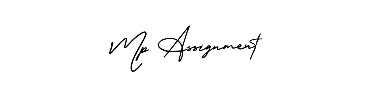 This is the best signature style for the Mp Assignment name. Also you like these signature font (AmerikaSignatureDemo-Regular). Mix name signature. Mp Assignment signature style 3 images and pictures png