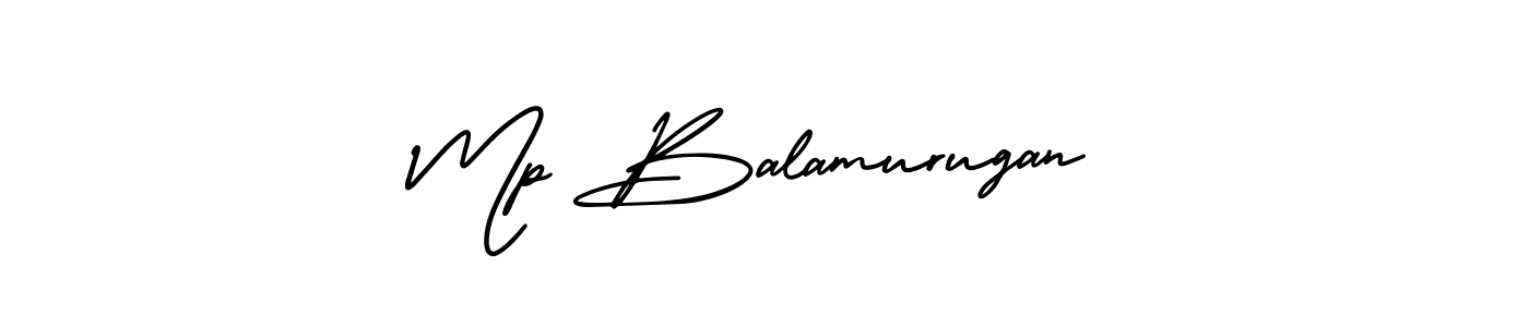 Make a beautiful signature design for name Mp Balamurugan. With this signature (AmerikaSignatureDemo-Regular) style, you can create a handwritten signature for free. Mp Balamurugan signature style 3 images and pictures png