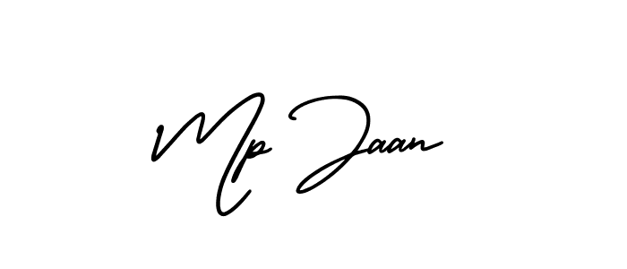 Similarly AmerikaSignatureDemo-Regular is the best handwritten signature design. Signature creator online .You can use it as an online autograph creator for name Mp Jaan. Mp Jaan signature style 3 images and pictures png