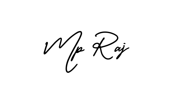 How to make Mp Raj signature? AmerikaSignatureDemo-Regular is a professional autograph style. Create handwritten signature for Mp Raj name. Mp Raj signature style 3 images and pictures png