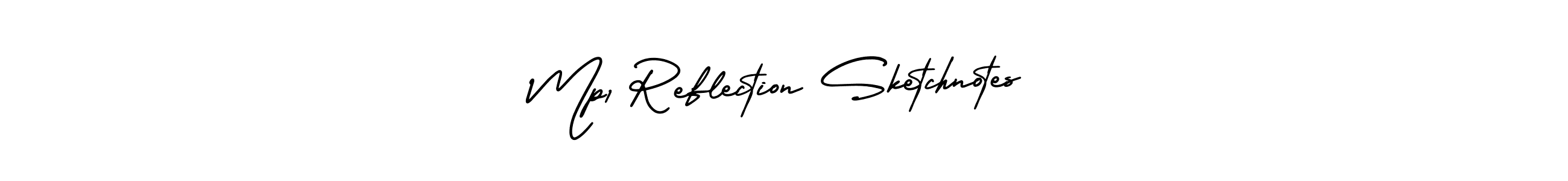 Design your own signature with our free online signature maker. With this signature software, you can create a handwritten (AmerikaSignatureDemo-Regular) signature for name Mp1 Reflection Sketchnotes. Mp1 Reflection Sketchnotes signature style 3 images and pictures png