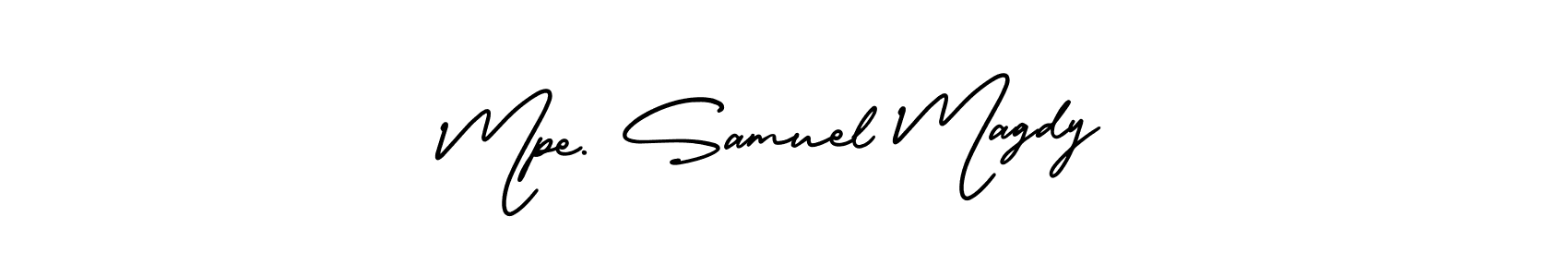 Check out images of Autograph of Mpe. Samuel Magdy name. Actor Mpe. Samuel Magdy Signature Style. AmerikaSignatureDemo-Regular is a professional sign style online. Mpe. Samuel Magdy signature style 3 images and pictures png