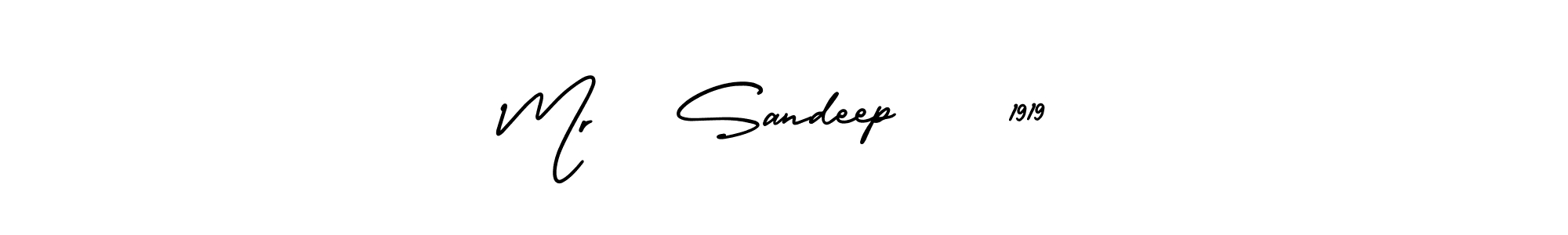 Create a beautiful signature design for name Mr   Sandeep    1919. With this signature (AmerikaSignatureDemo-Regular) fonts, you can make a handwritten signature for free. Mr   Sandeep    1919 signature style 3 images and pictures png