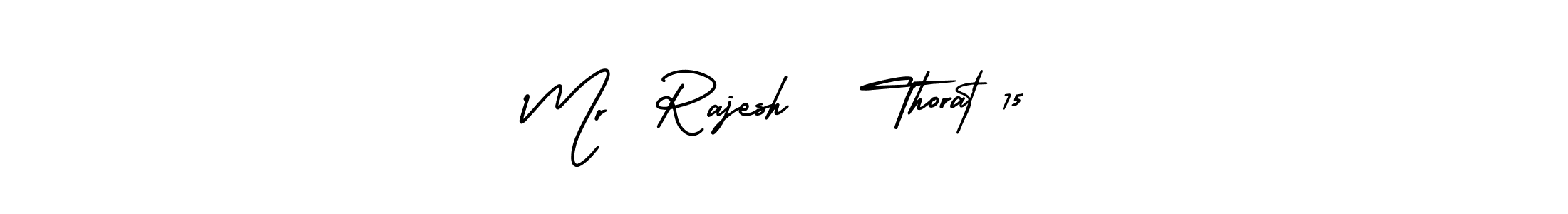 This is the best signature style for the Mr  Rajesh   Thorat 75 name. Also you like these signature font (AmerikaSignatureDemo-Regular). Mix name signature. Mr  Rajesh   Thorat 75 signature style 3 images and pictures png