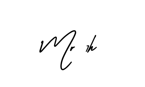 How to make Mr 7h signature? AmerikaSignatureDemo-Regular is a professional autograph style. Create handwritten signature for Mr 7h name. Mr 7h signature style 3 images and pictures png
