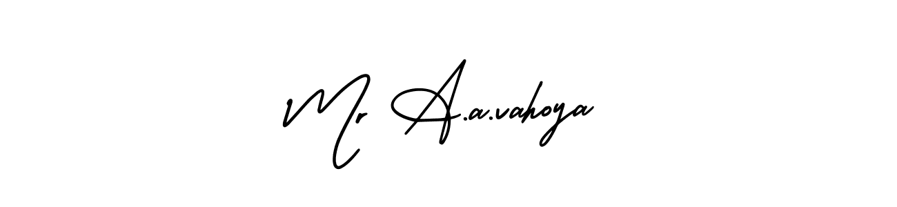 See photos of Mr A.a.vahoya official signature by Spectra . Check more albums & portfolios. Read reviews & check more about AmerikaSignatureDemo-Regular font. Mr A.a.vahoya signature style 3 images and pictures png