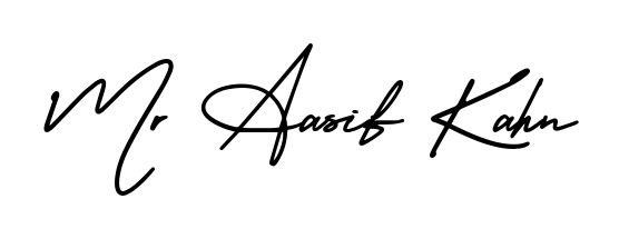 How to make Mr Aasif Kahn name signature. Use AmerikaSignatureDemo-Regular style for creating short signs online. This is the latest handwritten sign. Mr Aasif Kahn signature style 3 images and pictures png