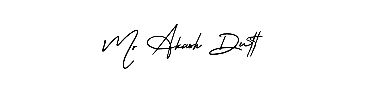 How to Draw Mr Akash Dutt signature style? AmerikaSignatureDemo-Regular is a latest design signature styles for name Mr Akash Dutt. Mr Akash Dutt signature style 3 images and pictures png