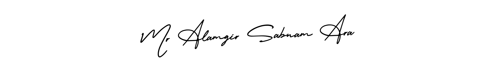 Check out images of Autograph of Mr Alamgir Sabnam Ara name. Actor Mr Alamgir Sabnam Ara Signature Style. AmerikaSignatureDemo-Regular is a professional sign style online. Mr Alamgir Sabnam Ara signature style 3 images and pictures png