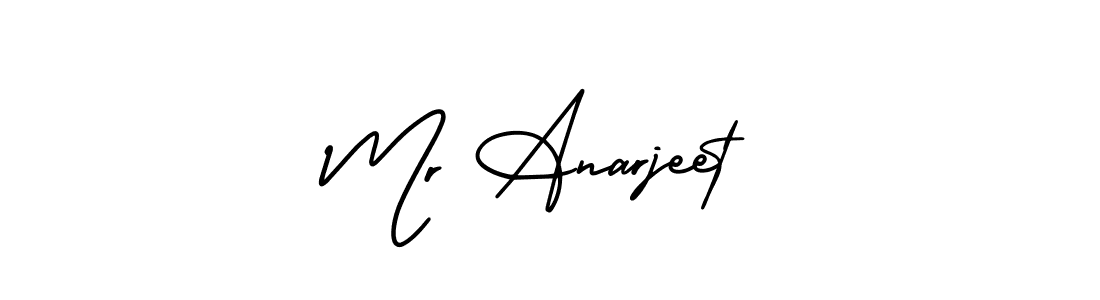 Also we have Mr Anarjeet name is the best signature style. Create professional handwritten signature collection using AmerikaSignatureDemo-Regular autograph style. Mr Anarjeet signature style 3 images and pictures png