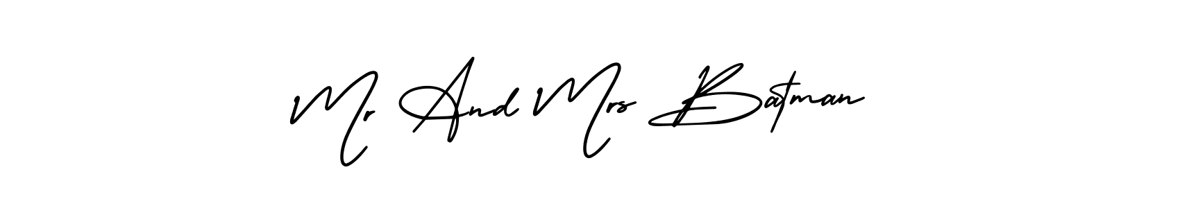 AmerikaSignatureDemo-Regular is a professional signature style that is perfect for those who want to add a touch of class to their signature. It is also a great choice for those who want to make their signature more unique. Get Mr And Mrs Batman name to fancy signature for free. Mr And Mrs Batman signature style 3 images and pictures png