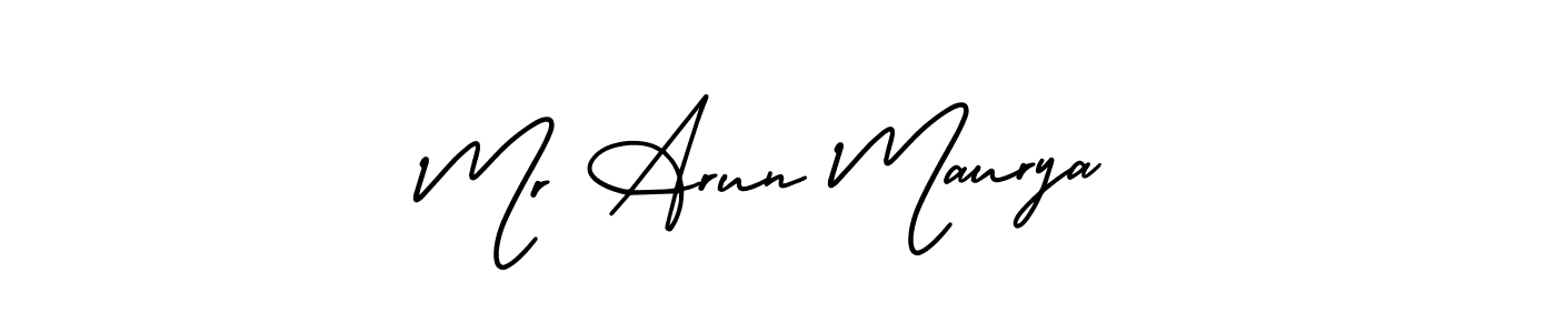 AmerikaSignatureDemo-Regular is a professional signature style that is perfect for those who want to add a touch of class to their signature. It is also a great choice for those who want to make their signature more unique. Get Mr Arun Maurya name to fancy signature for free. Mr Arun Maurya signature style 3 images and pictures png