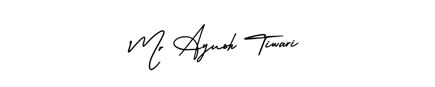 Check out images of Autograph of Mr Ayush Tiwari name. Actor Mr Ayush Tiwari Signature Style. AmerikaSignatureDemo-Regular is a professional sign style online. Mr Ayush Tiwari signature style 3 images and pictures png