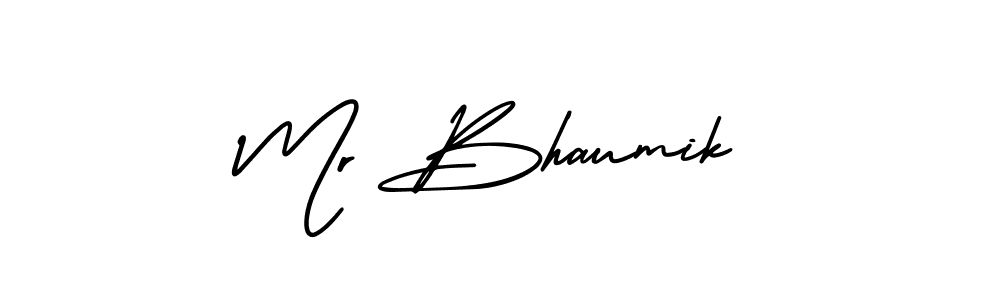 Make a short Mr Bhaumik signature style. Manage your documents anywhere anytime using AmerikaSignatureDemo-Regular. Create and add eSignatures, submit forms, share and send files easily. Mr Bhaumik signature style 3 images and pictures png