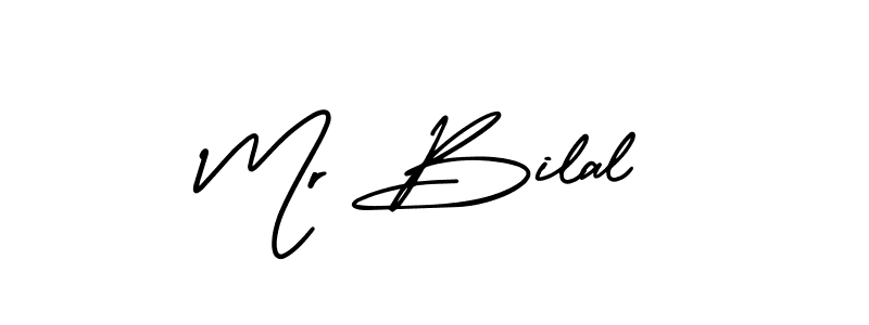 Similarly AmerikaSignatureDemo-Regular is the best handwritten signature design. Signature creator online .You can use it as an online autograph creator for name Mr Bilal. Mr Bilal signature style 3 images and pictures png