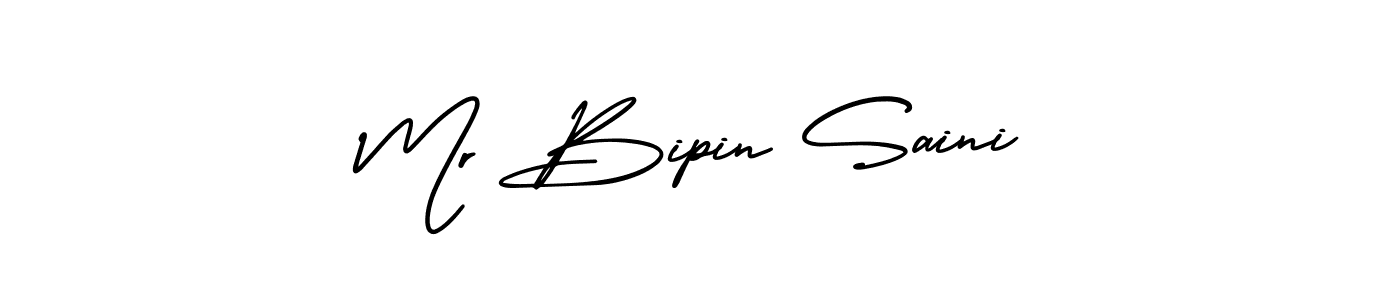 Also You can easily find your signature by using the search form. We will create Mr Bipin Saini name handwritten signature images for you free of cost using AmerikaSignatureDemo-Regular sign style. Mr Bipin Saini signature style 3 images and pictures png