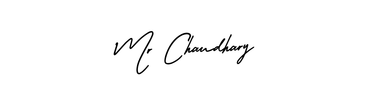 Make a beautiful signature design for name Mr Chaudhary. Use this online signature maker to create a handwritten signature for free. Mr Chaudhary signature style 3 images and pictures png