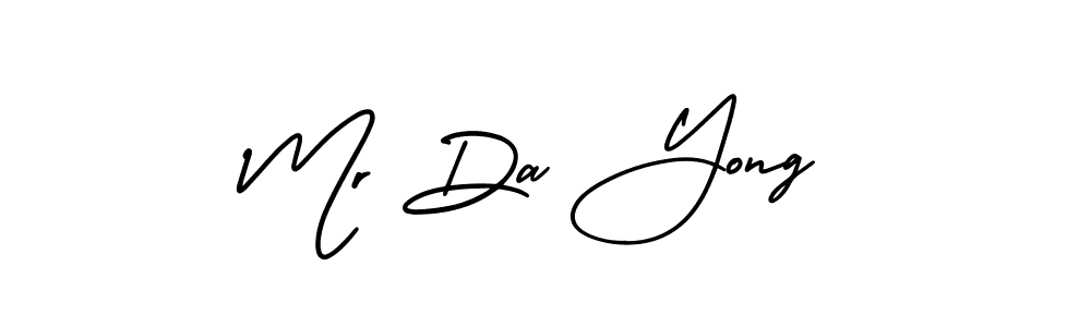 Make a short Mr Da Yong signature style. Manage your documents anywhere anytime using AmerikaSignatureDemo-Regular. Create and add eSignatures, submit forms, share and send files easily. Mr Da Yong signature style 3 images and pictures png