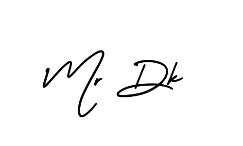 How to make Mr Dk signature? AmerikaSignatureDemo-Regular is a professional autograph style. Create handwritten signature for Mr Dk name. Mr Dk signature style 3 images and pictures png