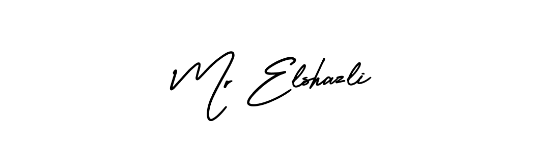 Make a beautiful signature design for name Mr Elshazli. Use this online signature maker to create a handwritten signature for free. Mr Elshazli signature style 3 images and pictures png