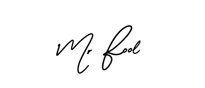 How to Draw Mr Fool signature style? AmerikaSignatureDemo-Regular is a latest design signature styles for name Mr Fool. Mr Fool signature style 3 images and pictures png
