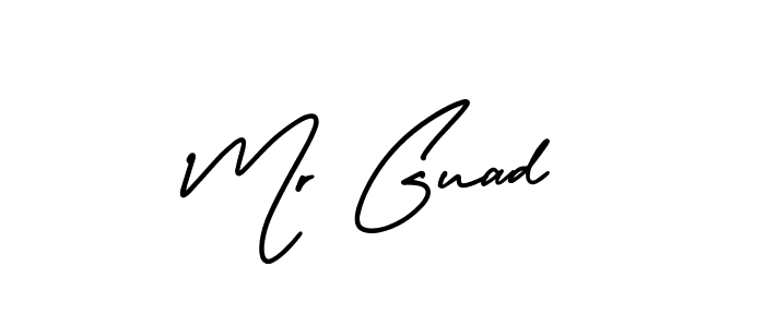 See photos of Mr Guad official signature by Spectra . Check more albums & portfolios. Read reviews & check more about AmerikaSignatureDemo-Regular font. Mr Guad signature style 3 images and pictures png