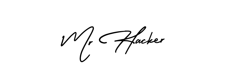 Make a short Mr Hacker signature style. Manage your documents anywhere anytime using AmerikaSignatureDemo-Regular. Create and add eSignatures, submit forms, share and send files easily. Mr Hacker signature style 3 images and pictures png