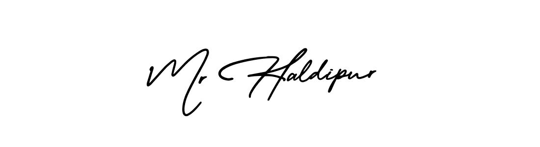 Check out images of Autograph of Mr Haldipur name. Actor Mr Haldipur Signature Style. AmerikaSignatureDemo-Regular is a professional sign style online. Mr Haldipur signature style 3 images and pictures png