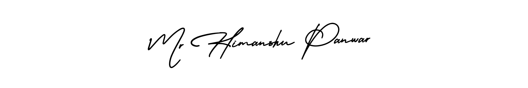 Make a short Mr Himanshu Panwar signature style. Manage your documents anywhere anytime using AmerikaSignatureDemo-Regular. Create and add eSignatures, submit forms, share and send files easily. Mr Himanshu Panwar signature style 3 images and pictures png