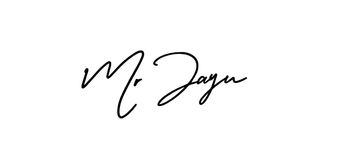 AmerikaSignatureDemo-Regular is a professional signature style that is perfect for those who want to add a touch of class to their signature. It is also a great choice for those who want to make their signature more unique. Get Mr Jayu name to fancy signature for free. Mr Jayu signature style 3 images and pictures png