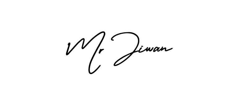 Also we have Mr Jiwan name is the best signature style. Create professional handwritten signature collection using AmerikaSignatureDemo-Regular autograph style. Mr Jiwan signature style 3 images and pictures png