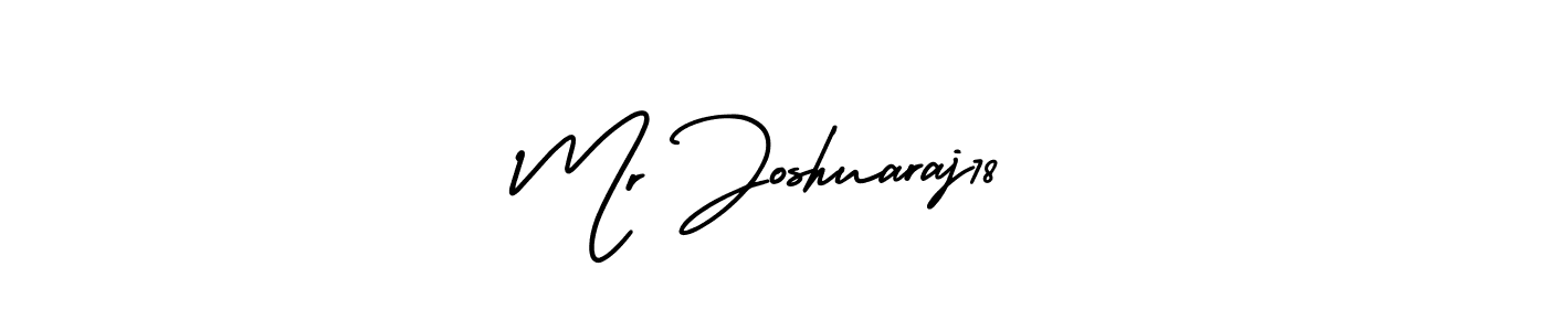 Check out images of Autograph of Mr Joshuaraj78 name. Actor Mr Joshuaraj78 Signature Style. AmerikaSignatureDemo-Regular is a professional sign style online. Mr Joshuaraj78 signature style 3 images and pictures png