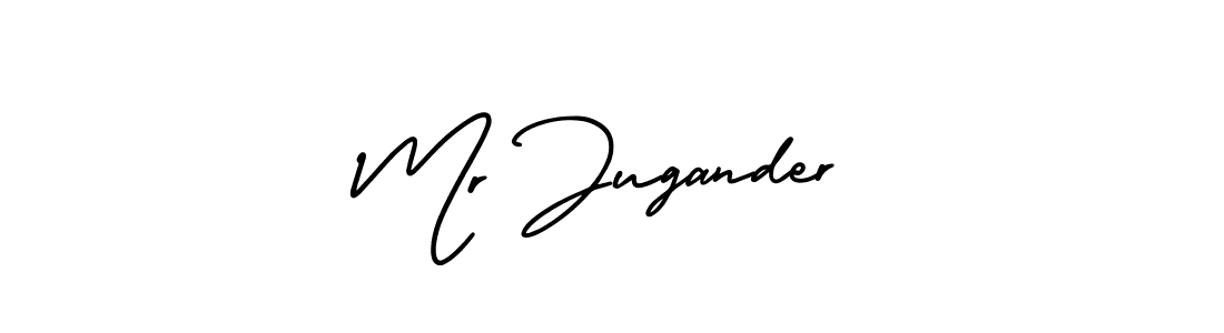 Make a beautiful signature design for name Mr Jugander. Use this online signature maker to create a handwritten signature for free. Mr Jugander signature style 3 images and pictures png
