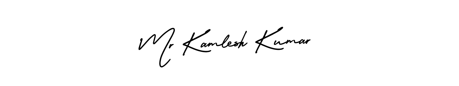 Similarly AmerikaSignatureDemo-Regular is the best handwritten signature design. Signature creator online .You can use it as an online autograph creator for name Mr Kamlesh Kumar. Mr Kamlesh Kumar signature style 3 images and pictures png