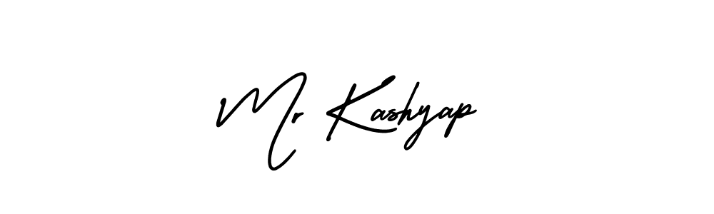 You should practise on your own different ways (AmerikaSignatureDemo-Regular) to write your name (Mr Kashyap) in signature. don't let someone else do it for you. Mr Kashyap signature style 3 images and pictures png
