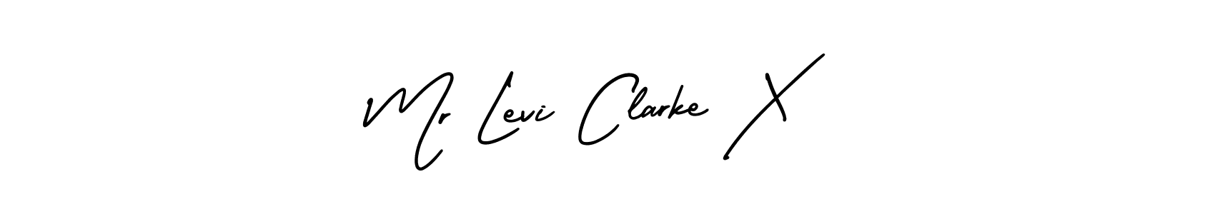 You should practise on your own different ways (AmerikaSignatureDemo-Regular) to write your name (Mr Levi Clarke X ;)) in signature. don't let someone else do it for you. Mr Levi Clarke X ;) signature style 3 images and pictures png