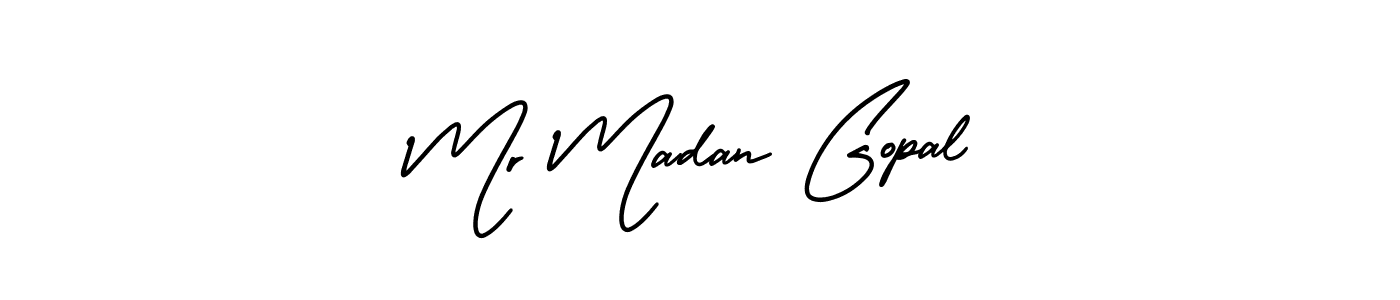 Check out images of Autograph of Mr Madan Gopal name. Actor Mr Madan Gopal Signature Style. AmerikaSignatureDemo-Regular is a professional sign style online. Mr Madan Gopal signature style 3 images and pictures png