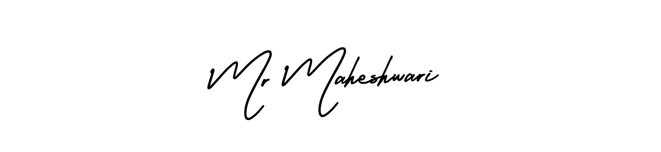 How to Draw Mr Maheshwari signature style? AmerikaSignatureDemo-Regular is a latest design signature styles for name Mr Maheshwari. Mr Maheshwari signature style 3 images and pictures png