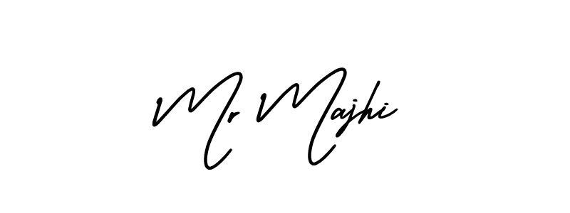 How to Draw Mr Majhi signature style? AmerikaSignatureDemo-Regular is a latest design signature styles for name Mr Majhi. Mr Majhi signature style 3 images and pictures png