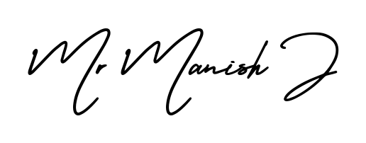 Make a short Mr Manish J signature style. Manage your documents anywhere anytime using AmerikaSignatureDemo-Regular. Create and add eSignatures, submit forms, share and send files easily. Mr Manish J signature style 3 images and pictures png