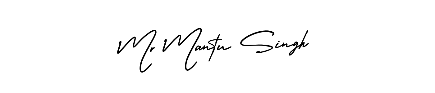Similarly AmerikaSignatureDemo-Regular is the best handwritten signature design. Signature creator online .You can use it as an online autograph creator for name Mr Mantu Singh. Mr Mantu Singh signature style 3 images and pictures png