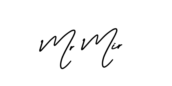 Also You can easily find your signature by using the search form. We will create Mr Mir name handwritten signature images for you free of cost using AmerikaSignatureDemo-Regular sign style. Mr Mir signature style 3 images and pictures png