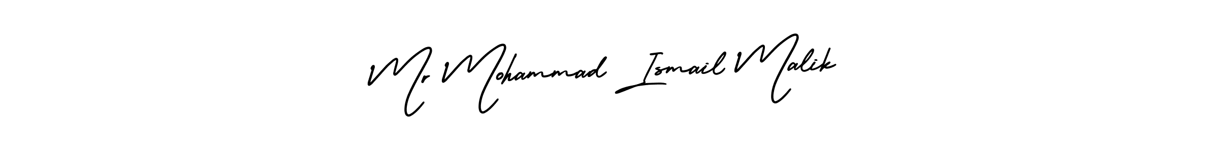 Best and Professional Signature Style for Mr Mohammad Ismail Malik. AmerikaSignatureDemo-Regular Best Signature Style Collection. Mr Mohammad Ismail Malik signature style 3 images and pictures png