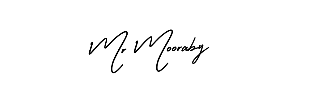 How to Draw Mr Mooraby signature style? AmerikaSignatureDemo-Regular is a latest design signature styles for name Mr Mooraby. Mr Mooraby signature style 3 images and pictures png