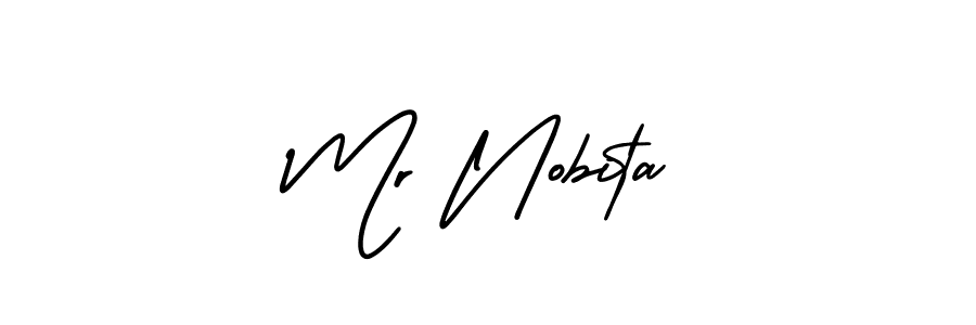 Make a beautiful signature design for name Mr Nobita. Use this online signature maker to create a handwritten signature for free. Mr Nobita signature style 3 images and pictures png