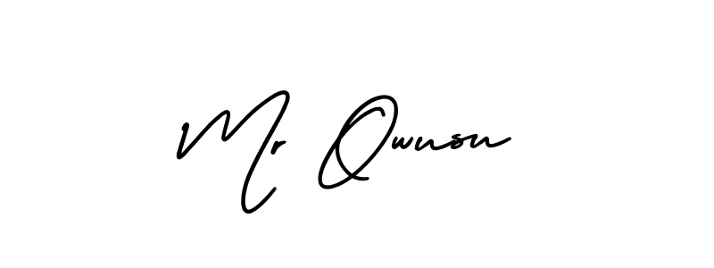 How to Draw Mr Owusu signature style? AmerikaSignatureDemo-Regular is a latest design signature styles for name Mr Owusu. Mr Owusu signature style 3 images and pictures png
