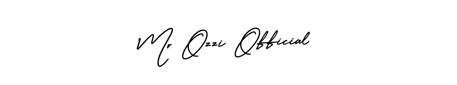 You should practise on your own different ways (AmerikaSignatureDemo-Regular) to write your name (Mr Ozzi Official) in signature. don't let someone else do it for you. Mr Ozzi Official signature style 3 images and pictures png