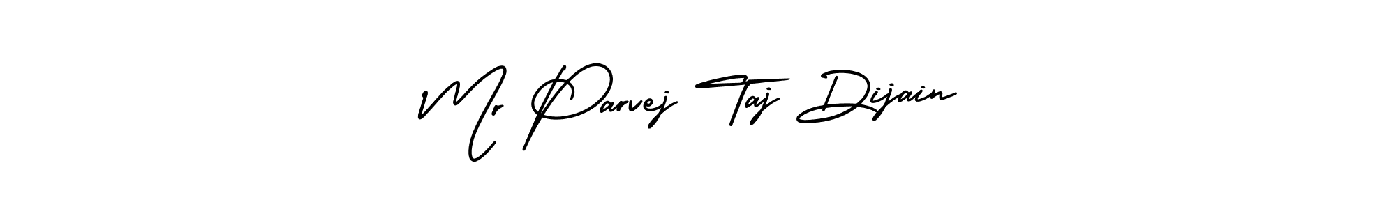 Make a beautiful signature design for name Mr Parvej Taj Dijain. Use this online signature maker to create a handwritten signature for free. Mr Parvej Taj Dijain signature style 3 images and pictures png