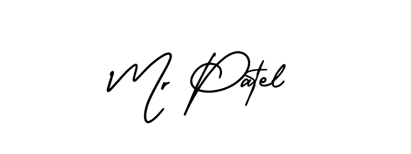 Also we have Mr Patel name is the best signature style. Create professional handwritten signature collection using AmerikaSignatureDemo-Regular autograph style. Mr Patel signature style 3 images and pictures png